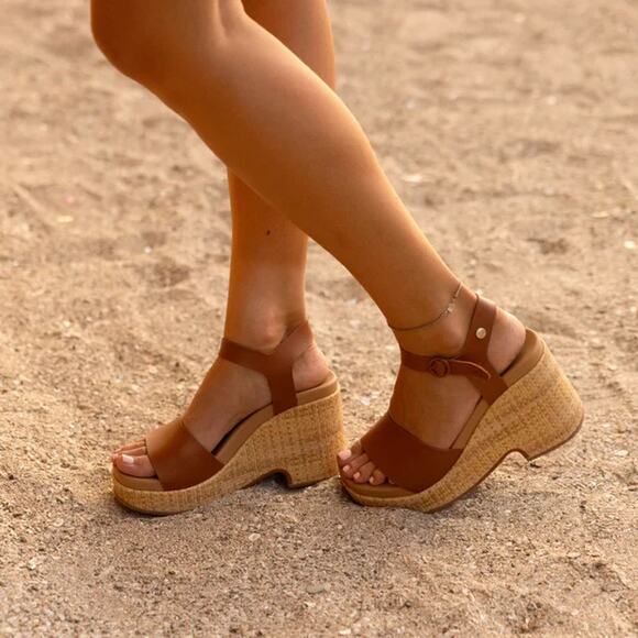 Reef sunset sayulita platform sandals Size 10 Wedge Chunky Waterproof NIB - Picture 6 of 7